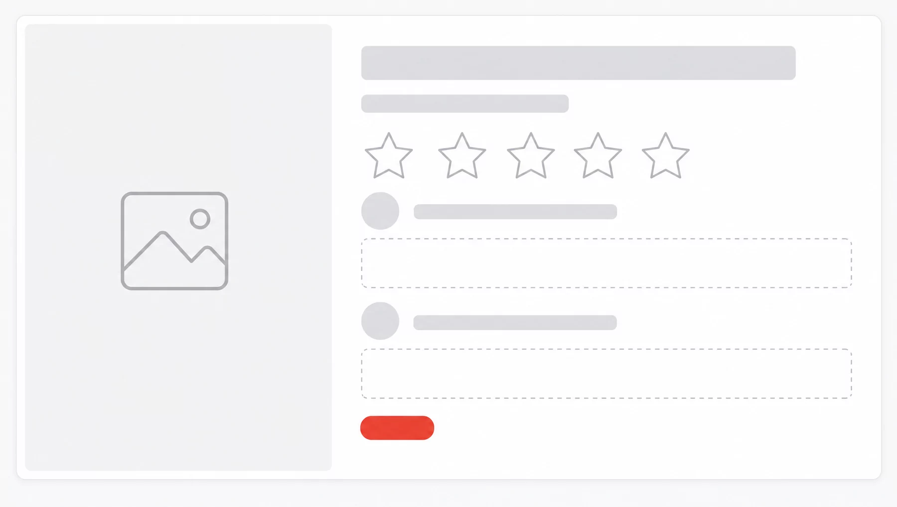 Ficha de un negocio en Google sin fotos, sin calificación y con reseñas que nadie respondió
